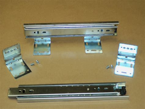 drawer slide brackets metal|cabinet sliding shelf plastic bracket.